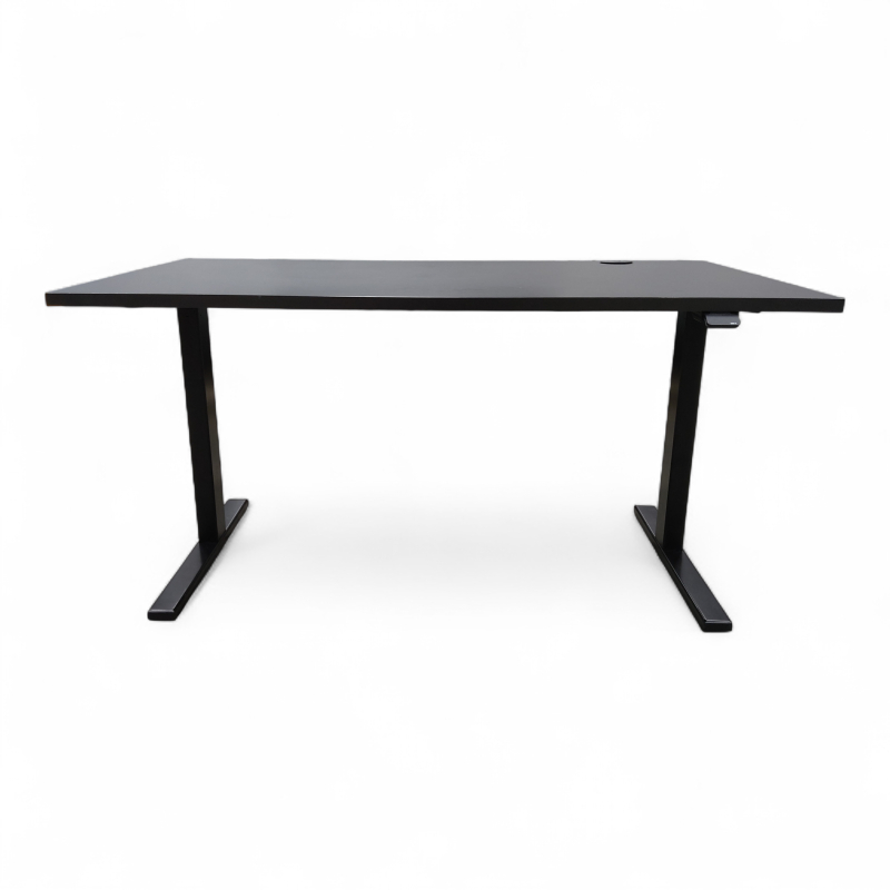 140x80 hevsenk Sort linoleum sort