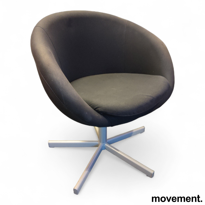 Skruvsta Sort stoff grått - 1 / 2