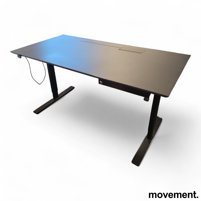 Delta 160x80cm Sort linoleum, sorte - 1 / 4