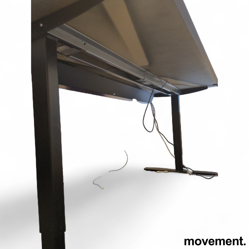 Delta hevsenk 180x80 Sort linoleum - 4 / 4