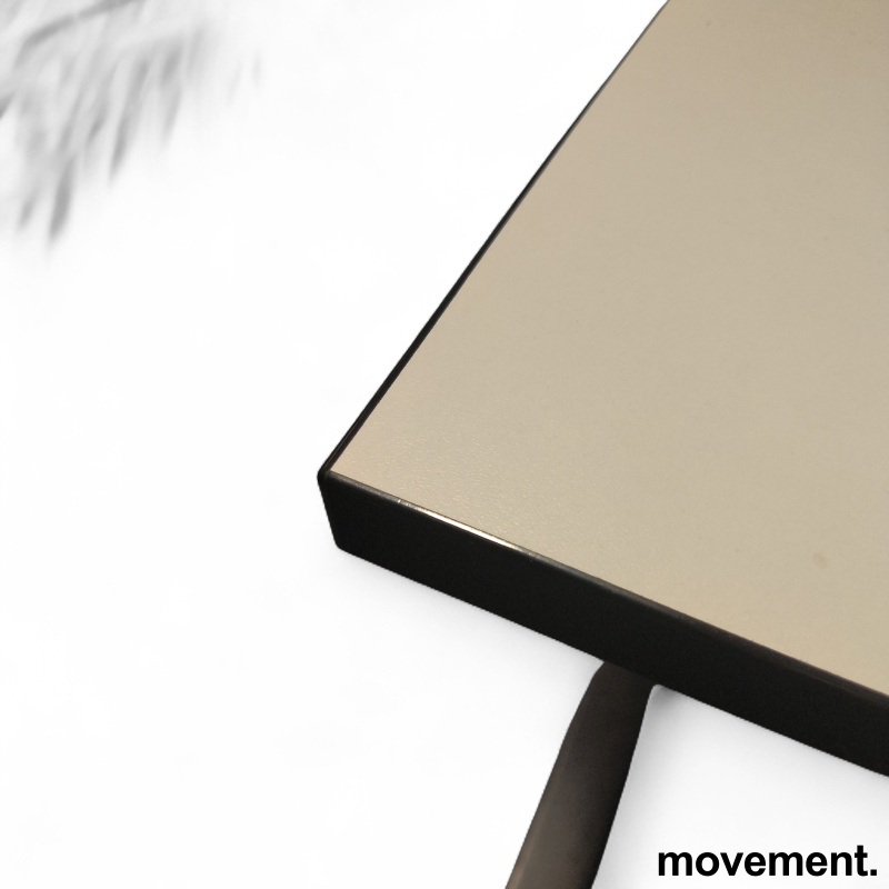 Hev senk 120x75cm Hvit laminat sort - 6 / 6