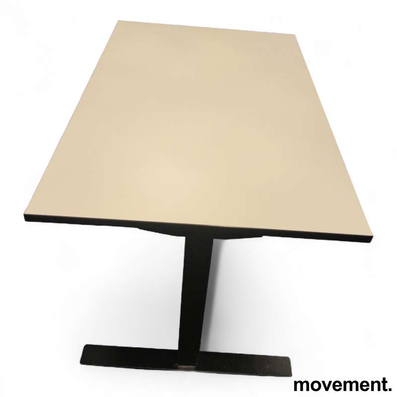 Hev senk 120x75cm Hvit laminat sort - 2 / 6