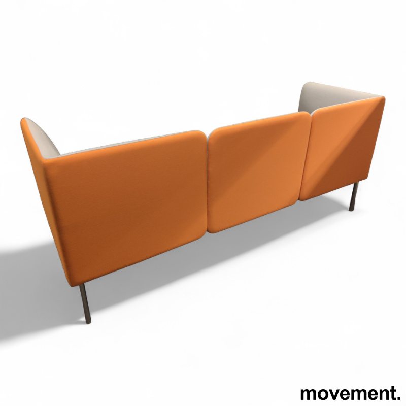 Senso 3-seter med lav rygg Grått - 2 / 3