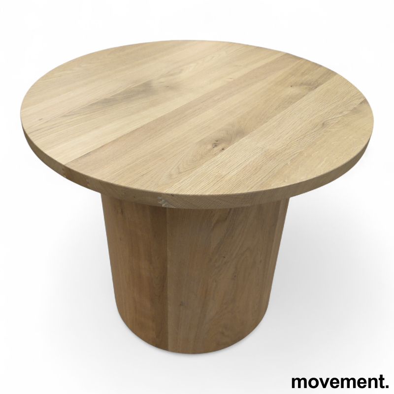 Loungebord heltre Ø=70cm, høyde - 1 / 4