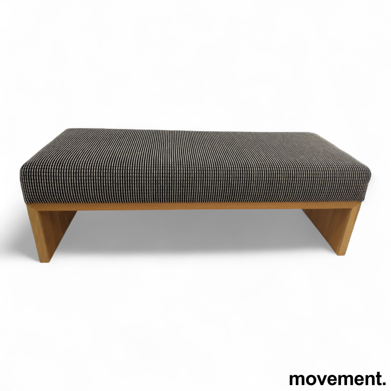 Sittebenk 150x60x49cm Sort/hvitt - 4 / 4