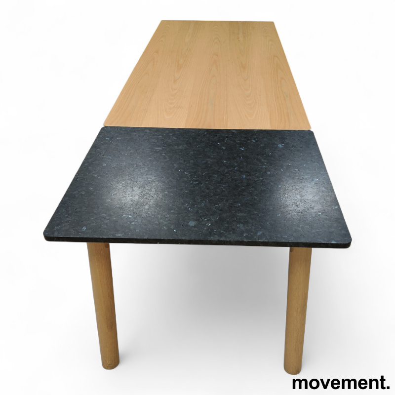 Solgt!Presence spisebord med Larvikitt- - 2 / 4