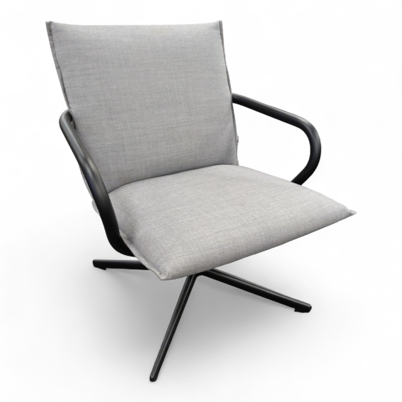 Camp lav rygg Grått stoff