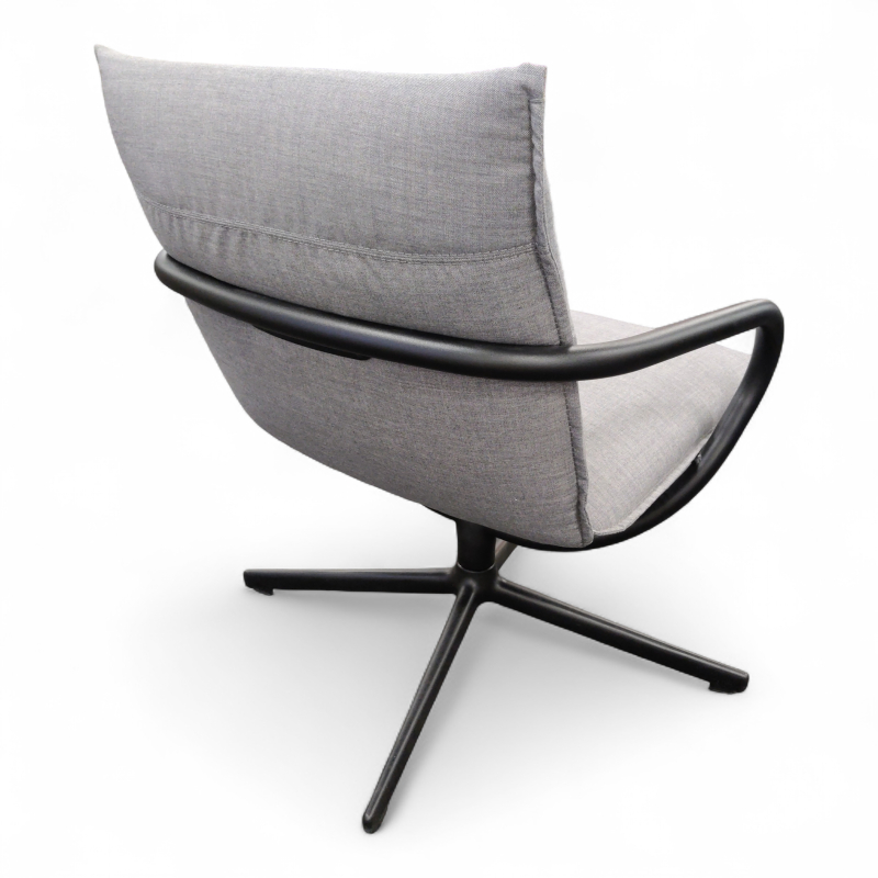 Camp lav rygg Grått stoff