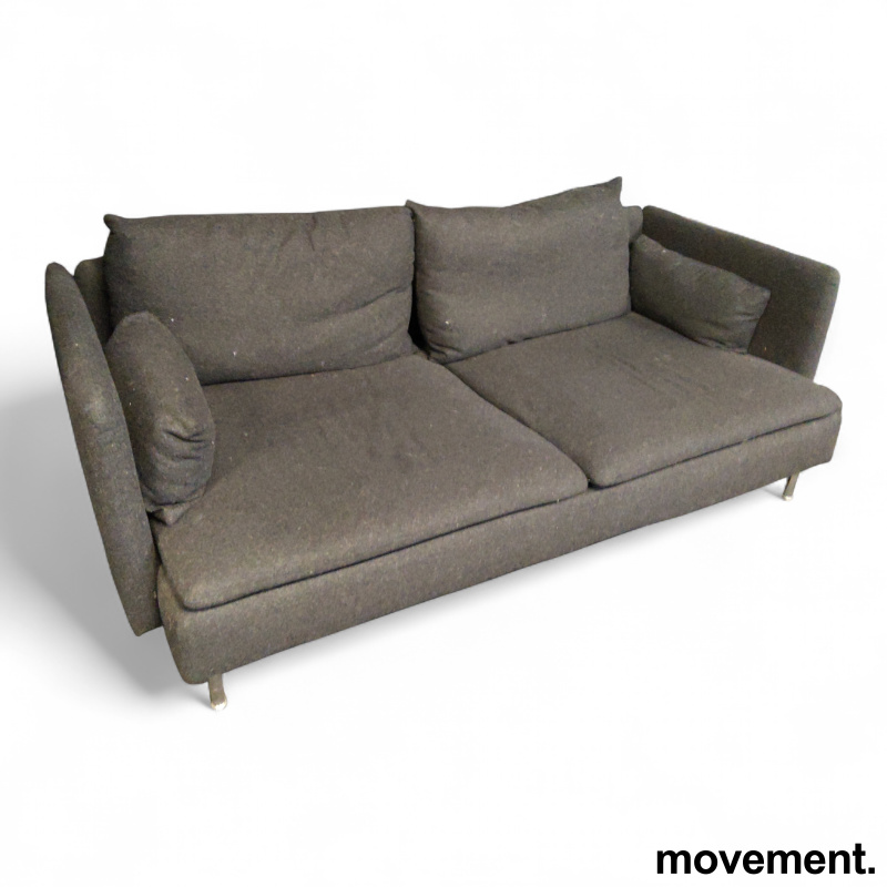 Söderhamn 2-seter Mørk grå, Pent - 2 / 2