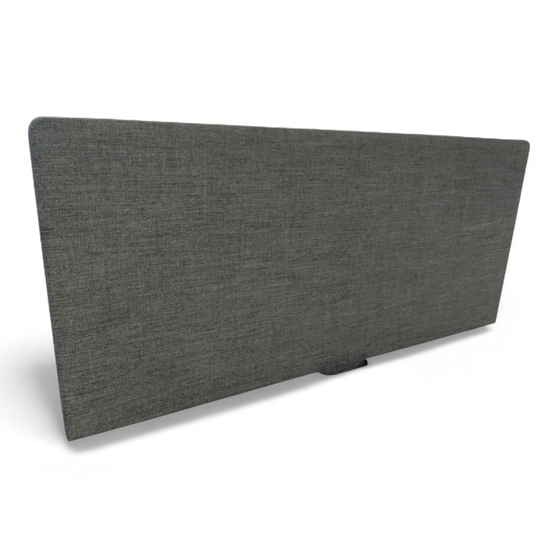 Bordskillevegg 125x65cm Mørk grå,