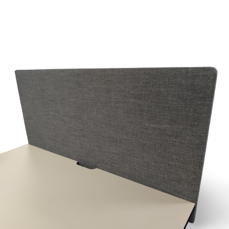 Bordskillevegg 125x65cm Mørk grå,