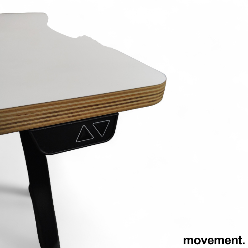 Novus120x60cm Hvit laminat sort - 3 / 3