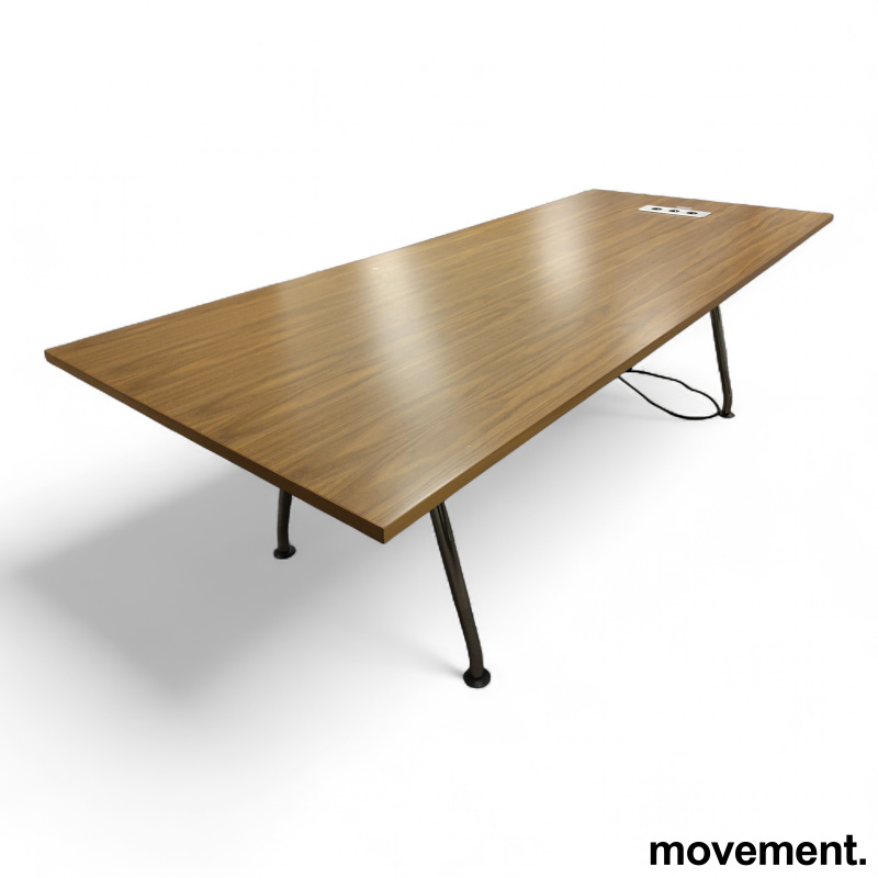 Møtebord A-ben 240x100cm Valnøtt - 1 / 5