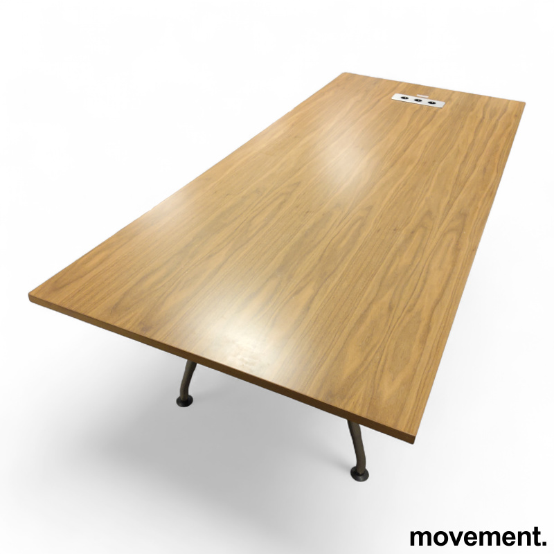 Møtebord A-ben 240x100cm Valnøtt - 2 / 5