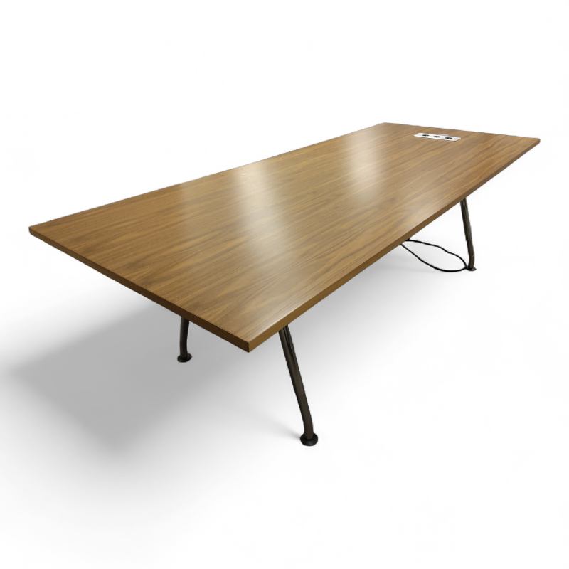 Møtebord A-ben 240x100cm Valnøtt