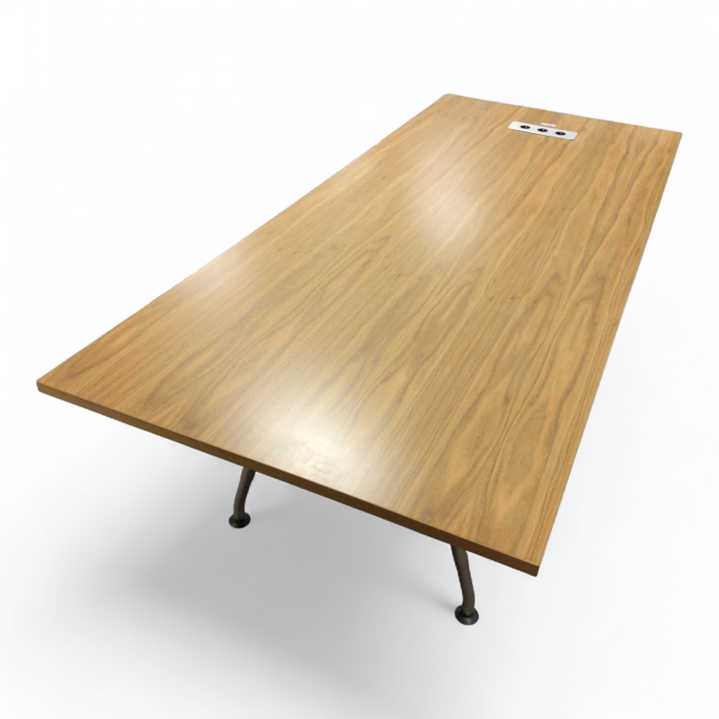 Møtebord A-ben 240x100cm Valnøtt