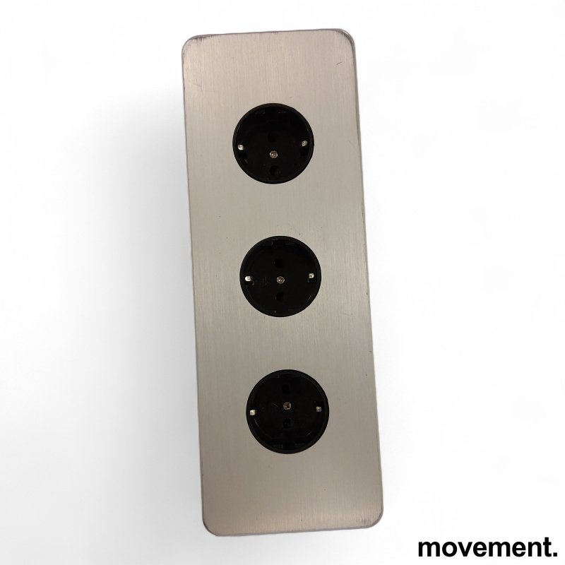 Møtebord A-ben 240x80cm Valnøtt - 3 / 5