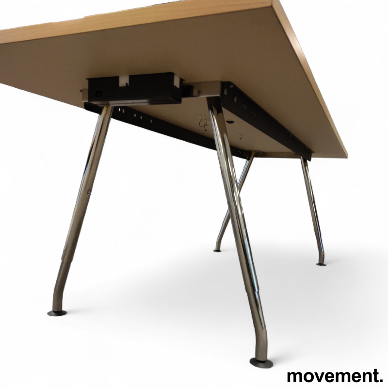 Møtebord A-ben 240x80cm Valnøtt - 4 / 5