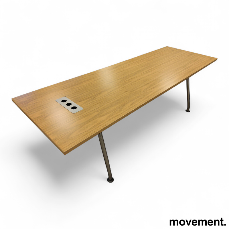 Møtebord A-ben 240x80cm Valnøtt - 2 / 5