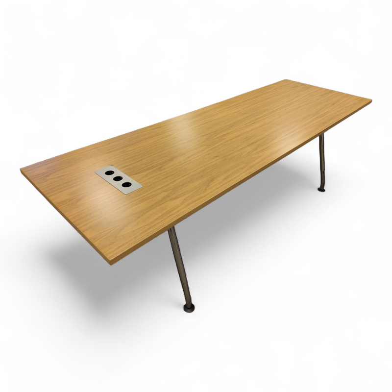 Møtebord A-ben 240x80cm Valnøtt