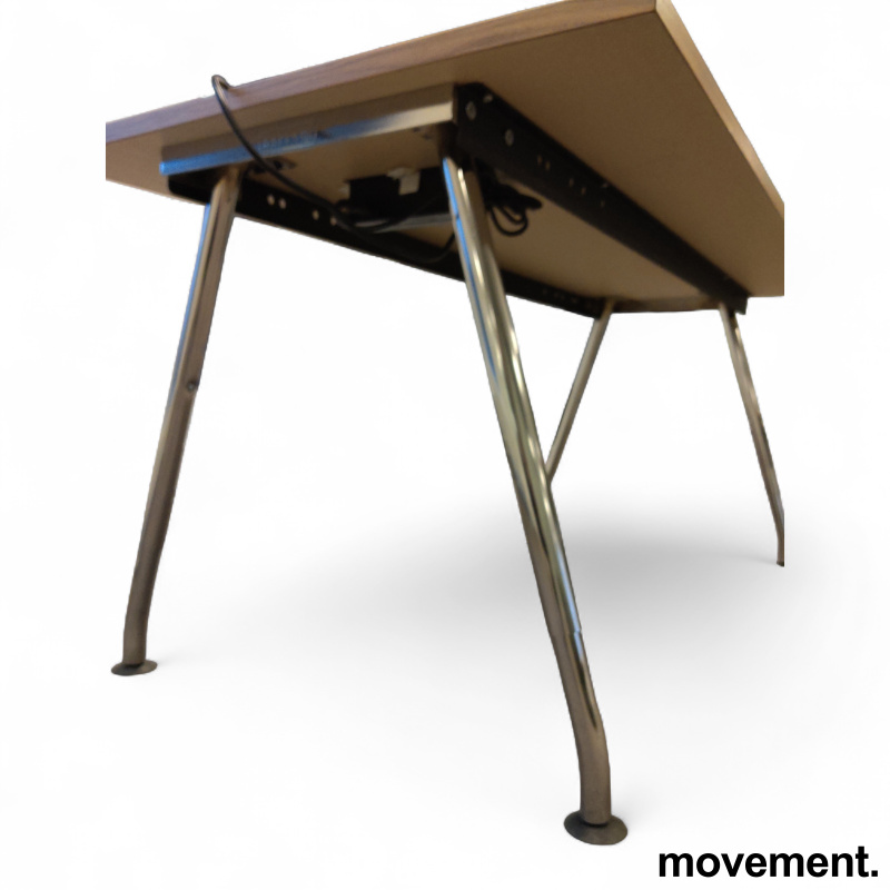 Møtebord A-ben 160x80cm Valnøtt - 2 / 3