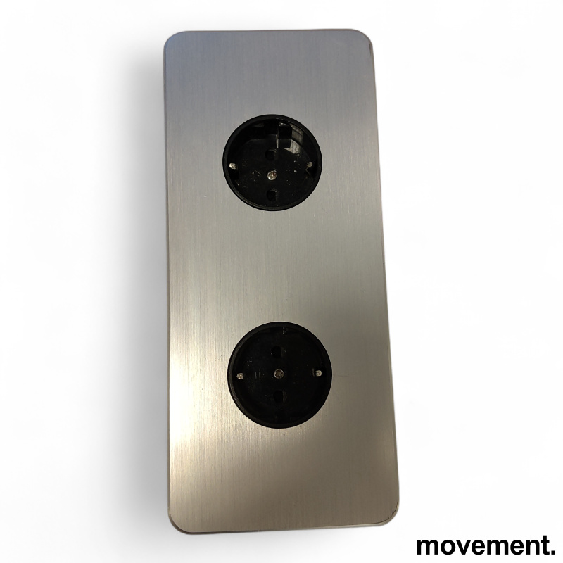 Møtebord A-ben 160x80cm Valnøtt - 3 / 3