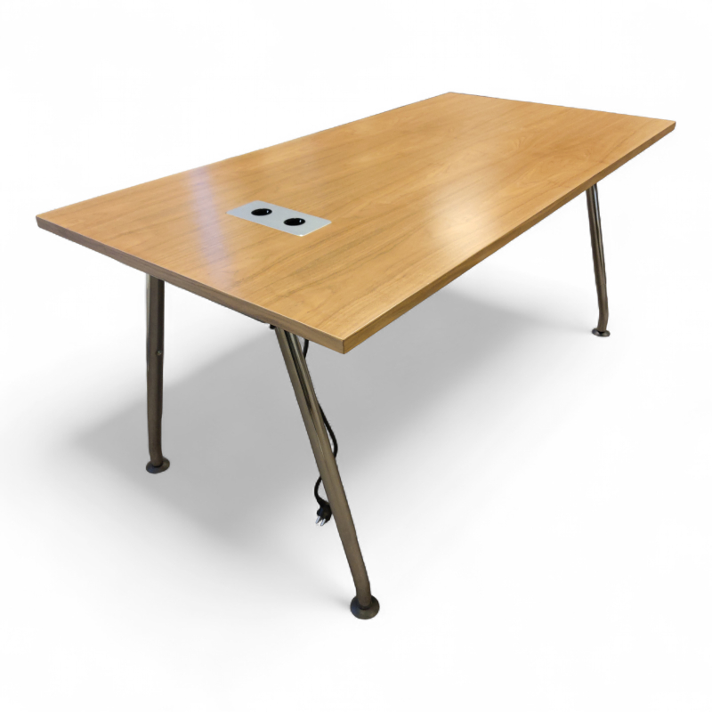 Møtebord A-ben 160x80cm Valnøtt