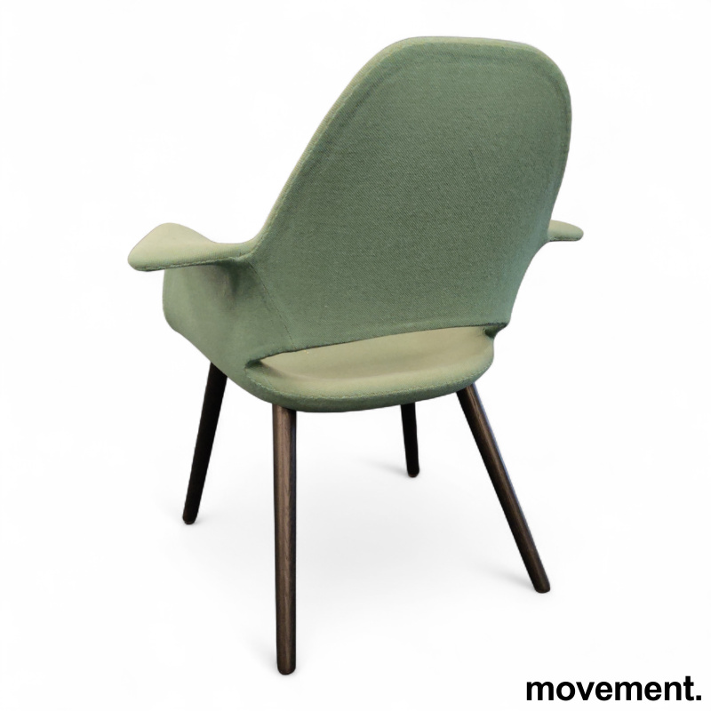Organic Chair Grønt stoff, ben i - 2 / 2