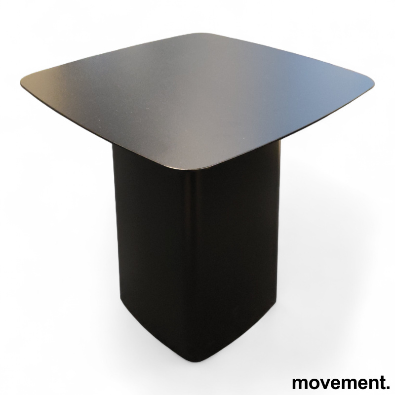 Stk. 6 Metal side table M Sort, Pent brukt vitra 3.