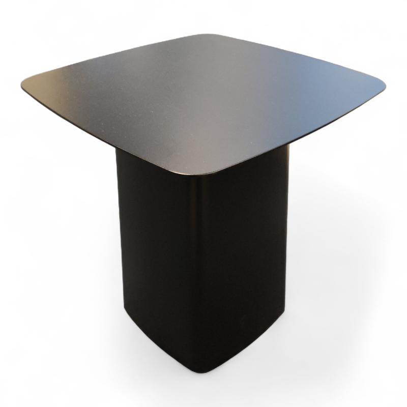 Metal side table M Sort, Pent brukt