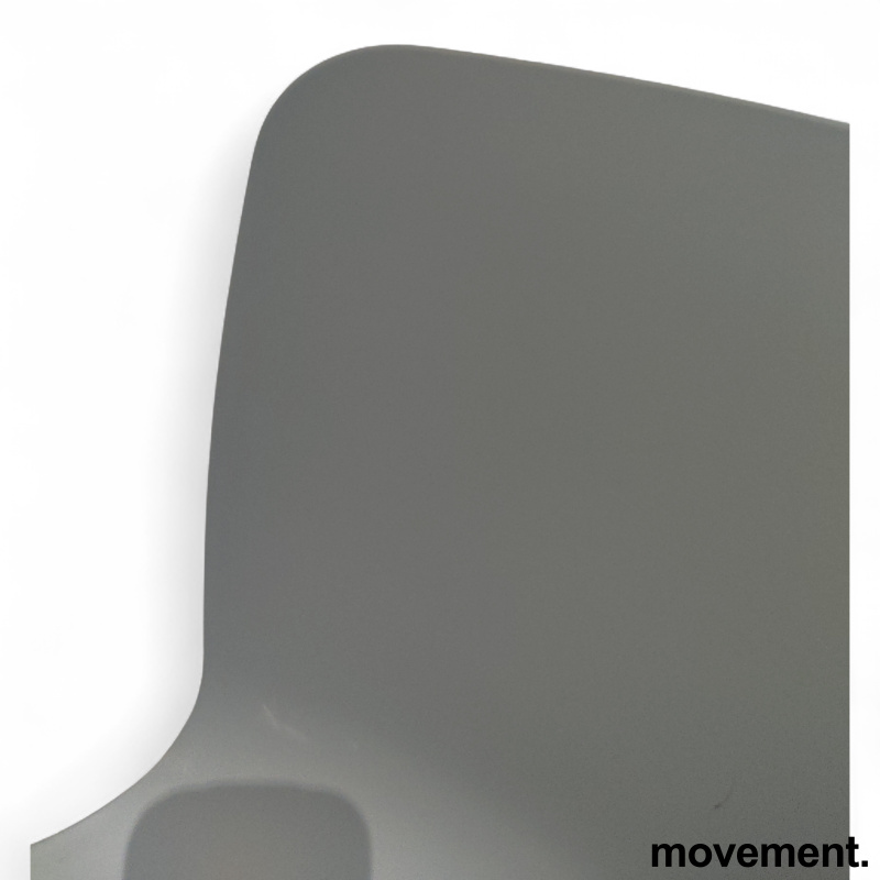 Hal barstol 68cm Isblå, ben i krom, - 3 / 3