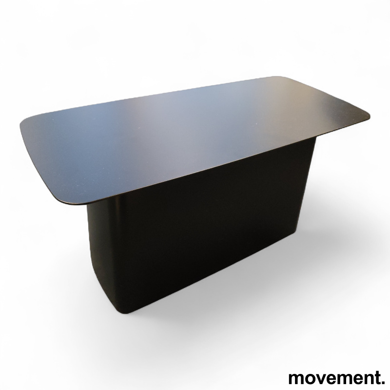 Metal side table L Sort, Pent brukt - 1 / 2