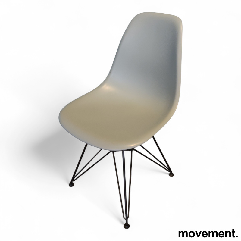 Eames Plastic Side Chair DSR Isblå, - 1 / 2