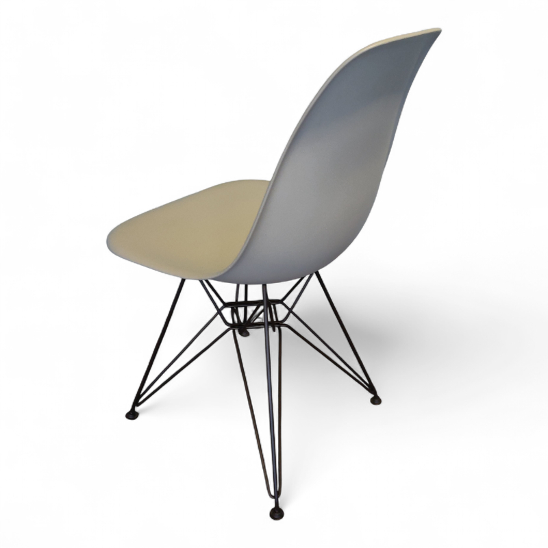 Eames Plastic Side Chair DSR Isblå,