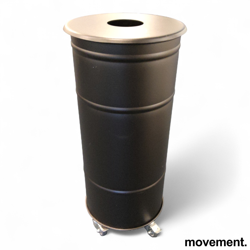 Brooklyn Bin 1 bøtte med hjul Sort, - 2 / 2