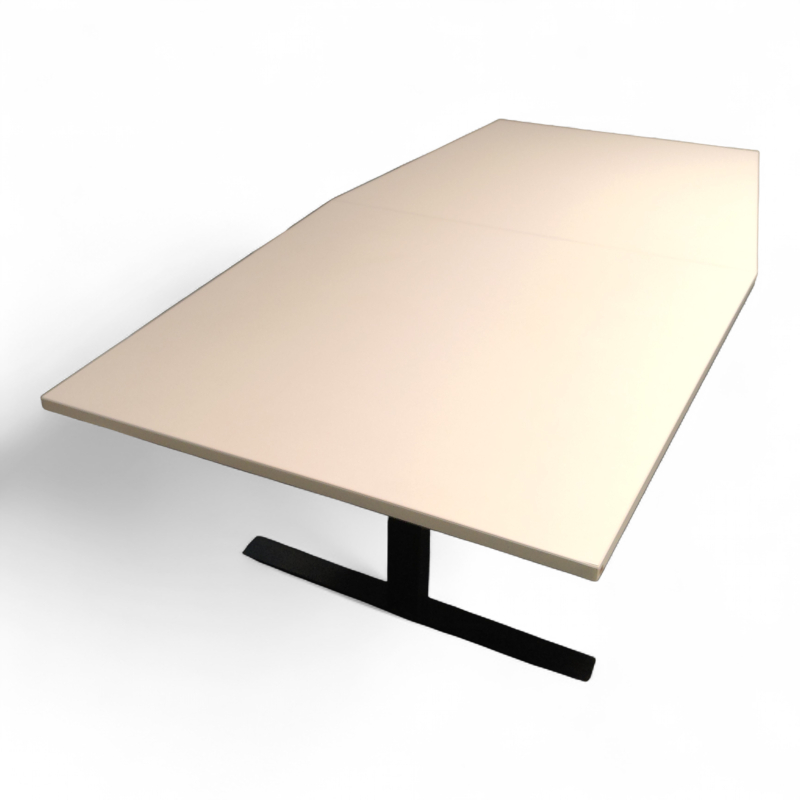 Qubus 240x120cm Hvit laminat