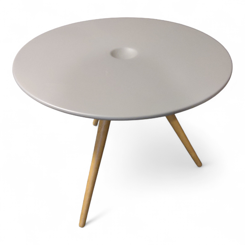 Cup loungebord, høyde 44cm Lys grå,