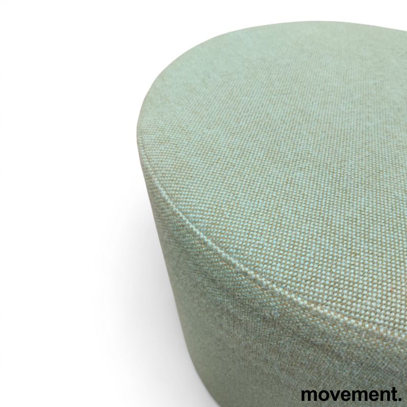 Visiona puff Ø42 Sjøgrønt stoff, - 2 / 2