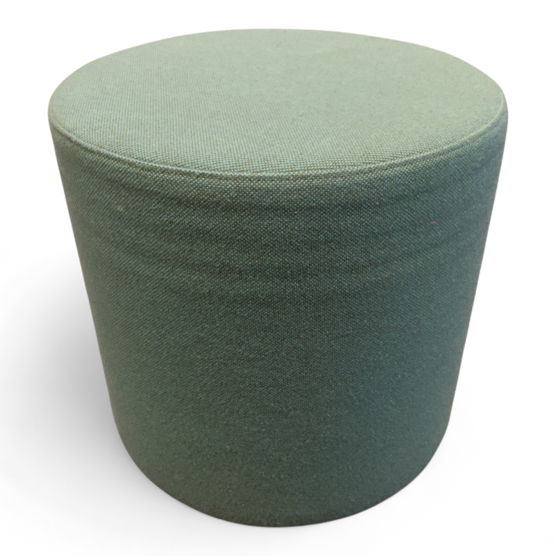 Visiona puff Ø42 Sjøgrønt stoff,