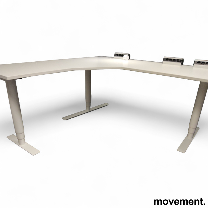 Pinta EQC 180x180cm venstre Hvit, - 2 / 2