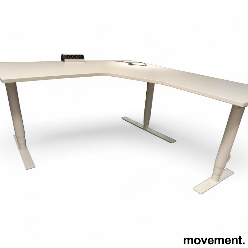 Pinta EQC 180x180cm høyre Hvit, - 2 / 2