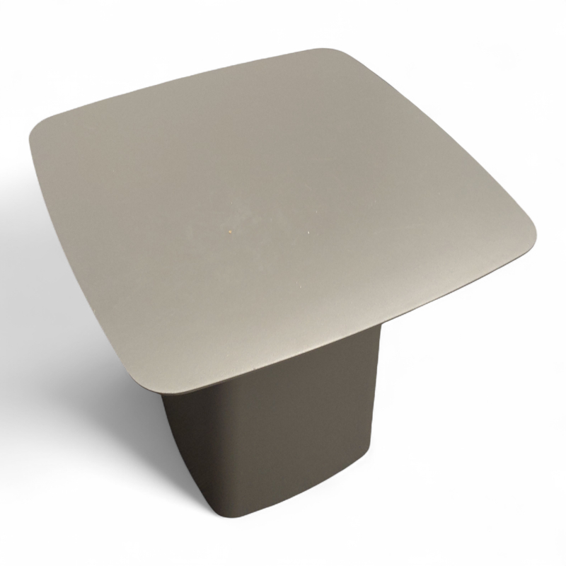 Metal side table M Grå, Pent brukt