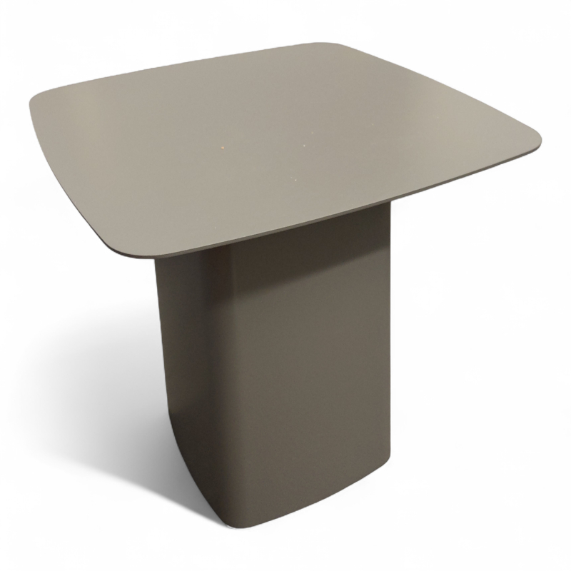 Metal side table M Grå, Pent brukt