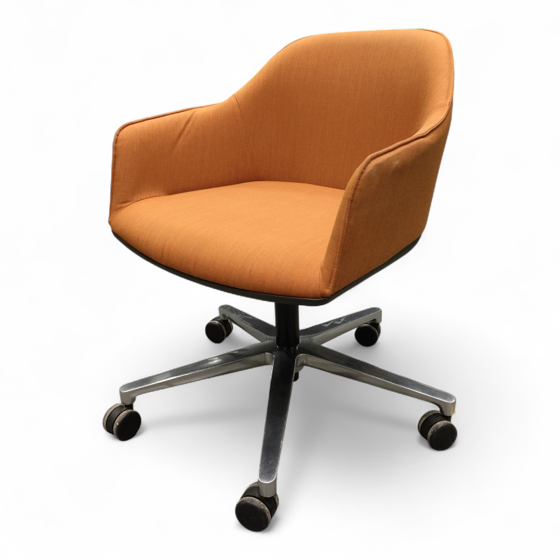 Softshell med hjul Orange stoff,