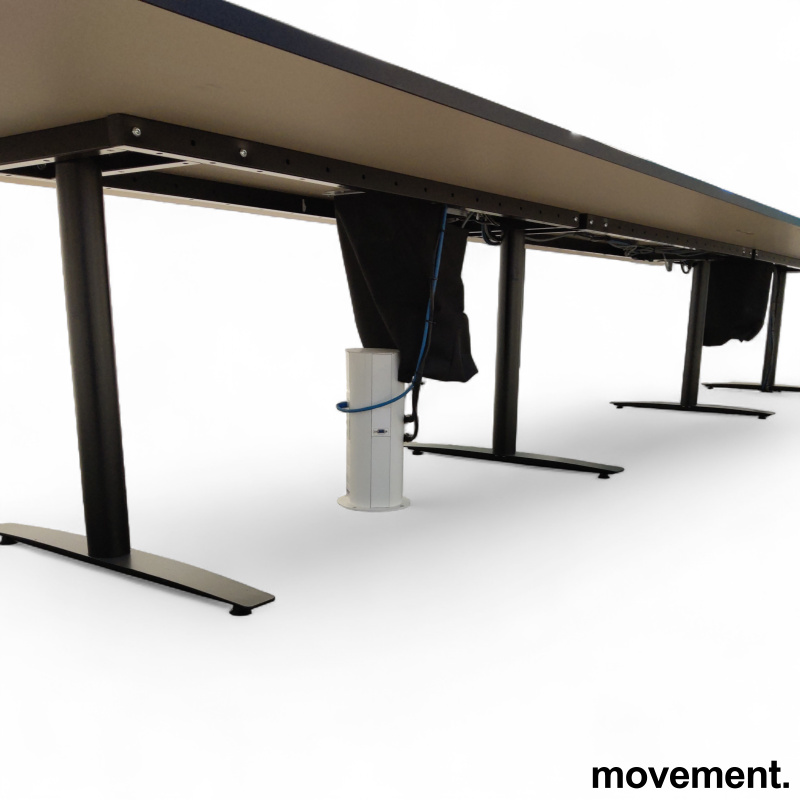 Explorer møtebord 550x120cm Lys grå - 3 / 5