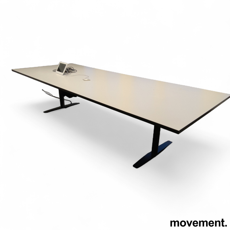 Explorer møtebord 320x120cm Lys grå - 1 / 2