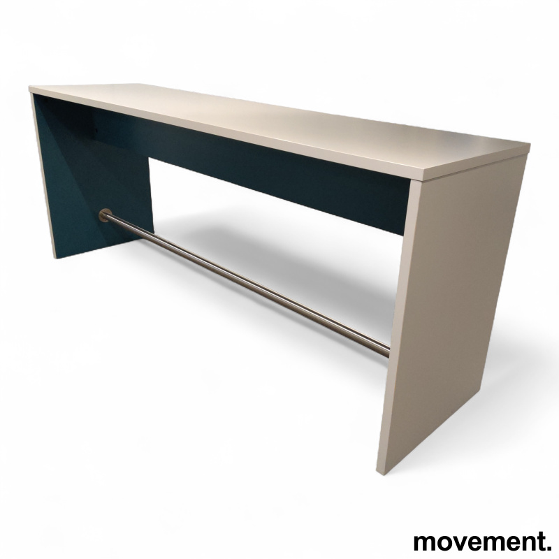 Barbord 220x60cm, høyde 90cm Lys - 1 / 3