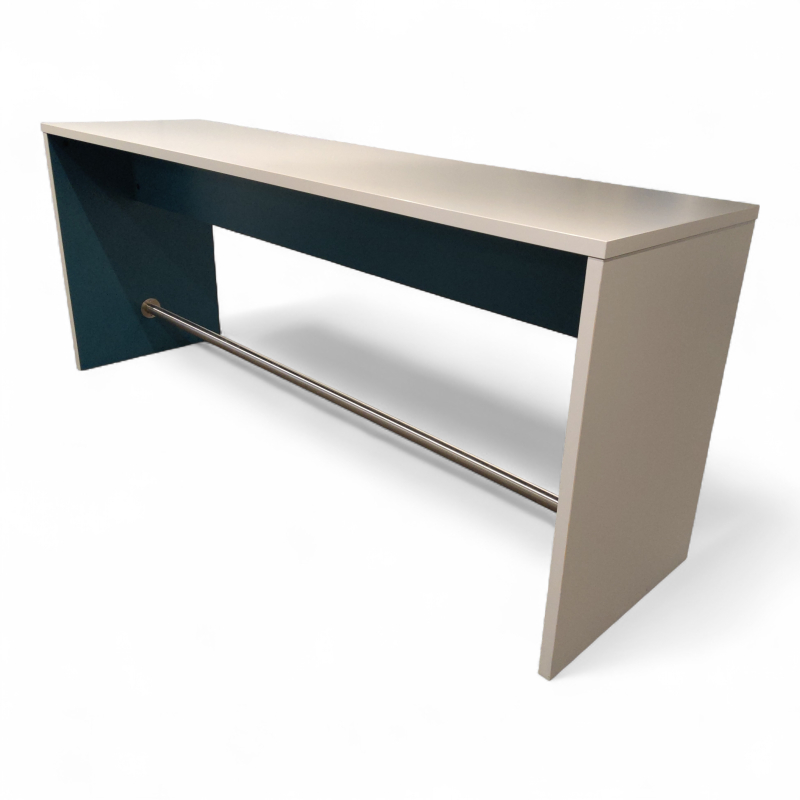 Barbord 220x60cm, høyde 90cm Lys