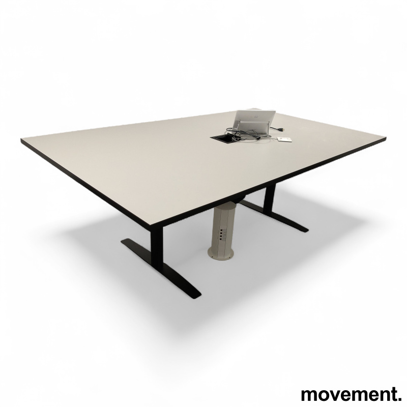 Explorer møtebord 200x120cm Lys grå - 1 / 2