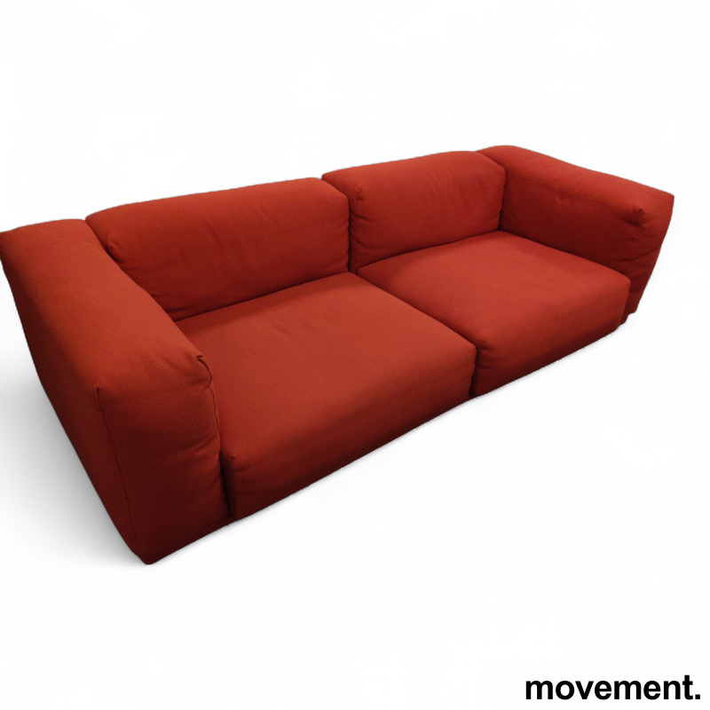 Soft modular 3-seter Rødt stoff, - 2 / 2